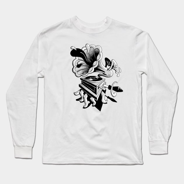 Twisted Gramophone Long Sleeve T-Shirt by emilpytlik